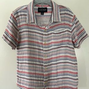 Lucky Brand Button-Down Collar Short Sleeve Shirt Boys 6